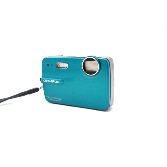 Olympus Stylus 550WP 10MP Digital Camera Digi Point Shoot Camera Tested